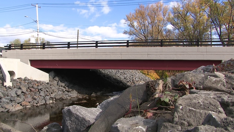 Celebration of the North Main Avenue Bridge reopening in Scranton